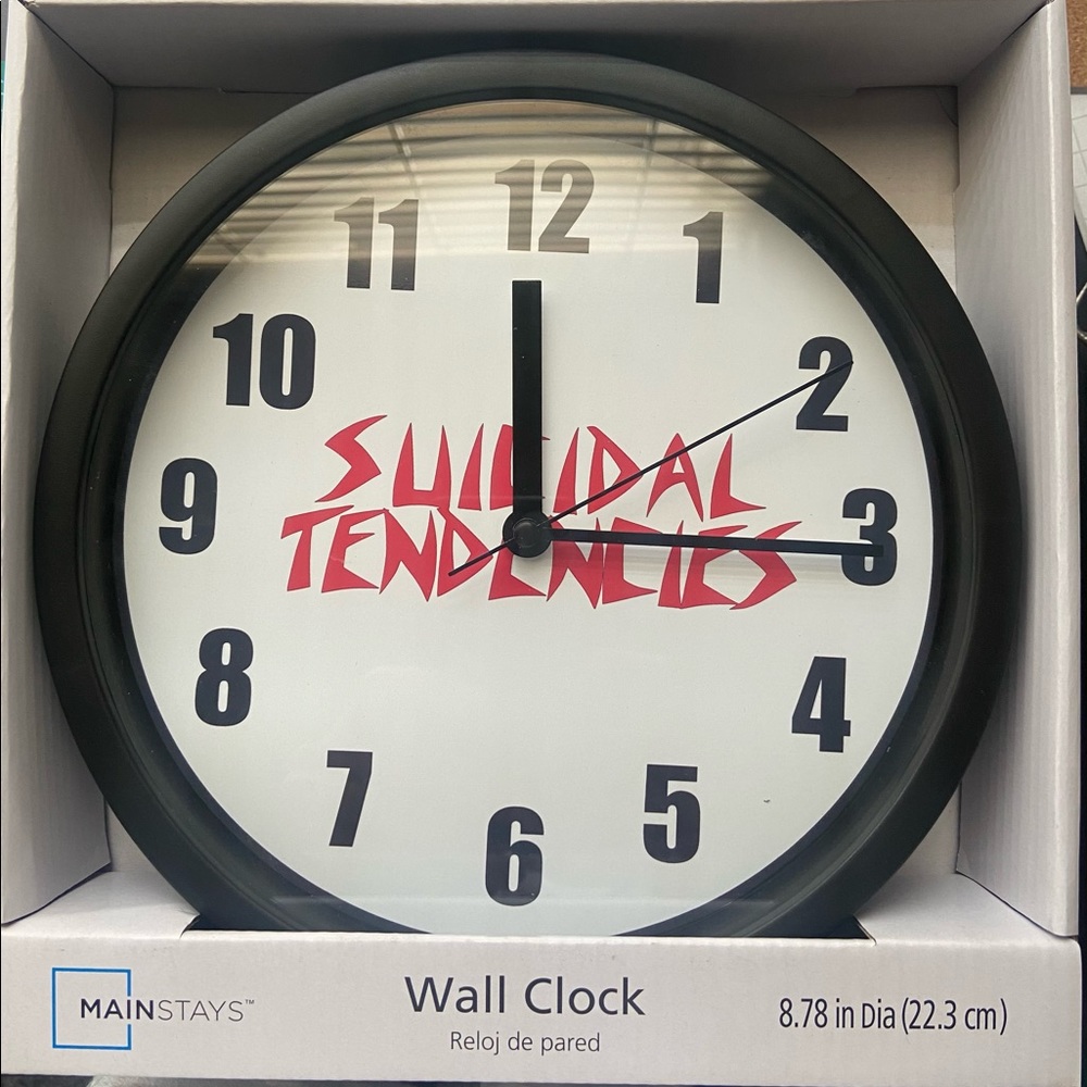 Suicidal Tendencies Wall Clock
